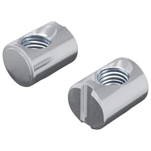 vidaXL Hord&oacute; anyacsavar 2 db Ez&uuml;st M6 x 13 mm Vas
