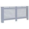 vidaXL antracitsz&uuml;rke MDF radi&aacute;torburkolat 172 x 19 x 81,5 cm