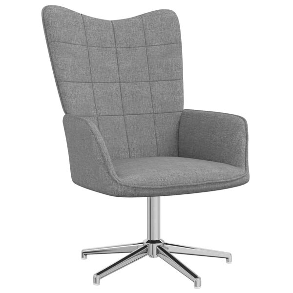 vidaXL vil&aacute;gossz&uuml;rke sz&ouml;vet pihenőfotel l&aacute;btart&oacute;val