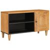vidaXL TV egys&eacute;gek polcokkal Vil&aacute;gos Barna 80 x 33 x 46 cm Faanyag