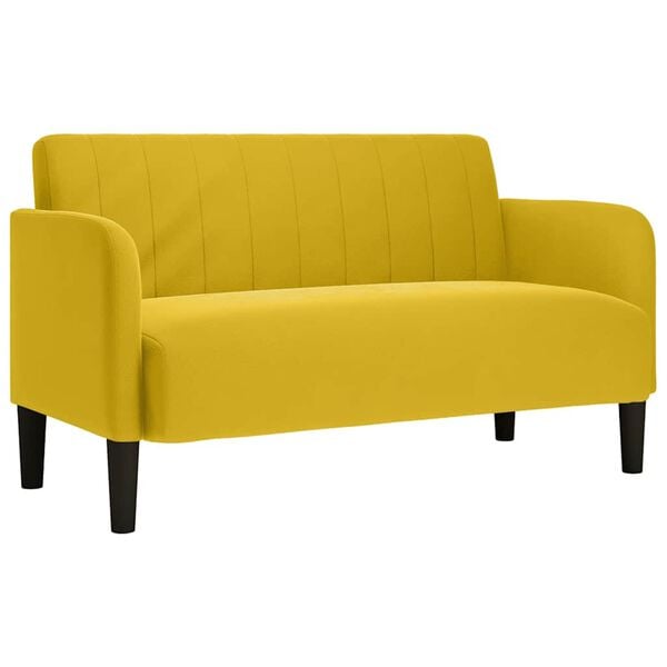 vidaXL s&aacute;rga b&aacute;rsony loveseat kanap&eacute; 109 cm