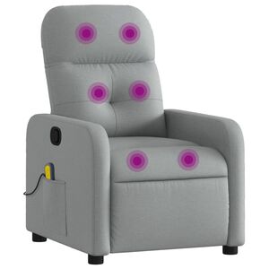 vidaXL vil&aacute;gossz&uuml;rke sz&ouml;vet massz&aacute;zsfotel