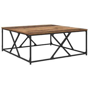 vidaXL Doh&aacute;nyz&oacute;asztal &Ouml;reg fa 100 x 100 x 40 cm Szerelt Fa