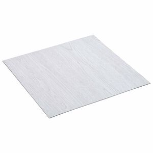 vidaXL Padl&oacute;deszk&aacute;k 5,11 m&sup2; 55 pcs PVC Feh&eacute;r Fa