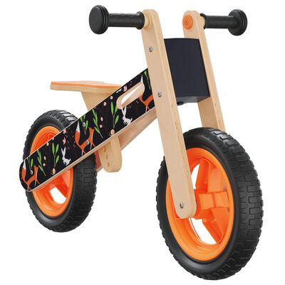 vidaXL egyensúlyozó-kerékpár gyerekeknek narancssárga nyomattal