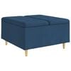 vidaXL T&aacute;rol&oacute;s Puff K&eacute;k 80 x 80 x 45 cm sz&ouml;vet