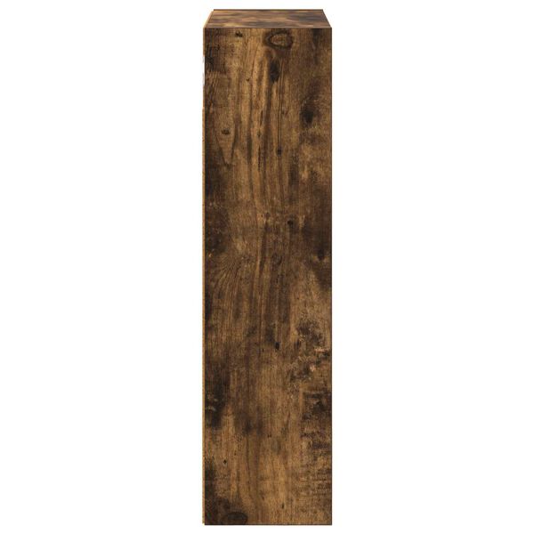 vidaXL F&uuml;rdőszobai faliszekr&eacute;ny F&uuml;st&ouml;lt T&ouml;lgy 40 x 16 x 62,5 cm