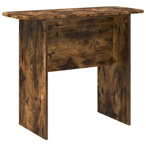 vidaXL Konzolasztal F&uuml;st&ouml;lt t&ouml;lgy 93 x 40 x 75 cm Szerelt Fa