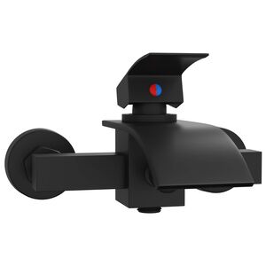 vidaXL Zuhany Keverő Csap Fekete G 1 / 2 h&uuml;velyk