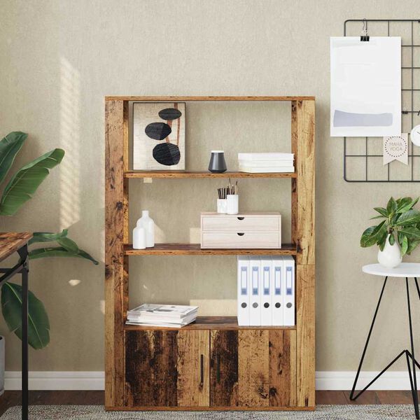 vidaXL Sz&eacute;f R&eacute;gi fa 30 x 80 x 119.5 cm Faanyag