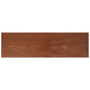 vidaXL Ablakp&aacute;rk&aacute;ny Barna fa 160 x 40 x 4,5 cm PVC