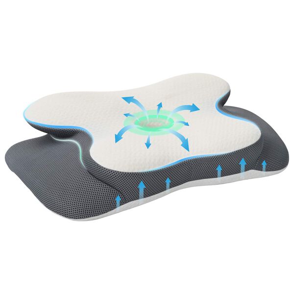 vidaXL P&aacute;rna p&aacute;rn&aacute;val Feh&eacute;r 60 x 37 x 13 cm Poli&eacute;szter