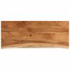 vidaXL t&ouml;m&ouml;r ak&aacute;cfa t&eacute;glalap alak&uacute; asztallap 100 x 40 x 2,5 cm