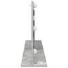 vidaXL Toalett Tükör Beton Szürke 100 x 45 x 18 cm Üveg és mérnöki fa