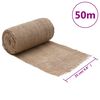 vidaXL jutatekercs 0,25 x 50 m 100% juta 200 gsm