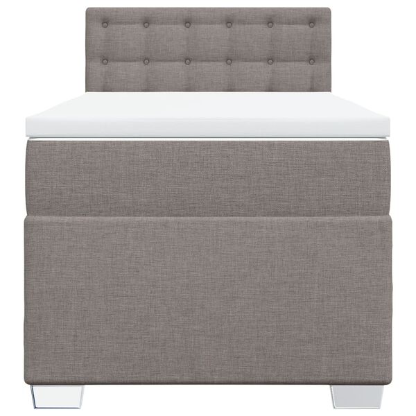 vidaXL t&oacute;psz&iacute;nű sz&ouml;vet rug&oacute;s &aacute;gy matraccal 90 x 200 cm