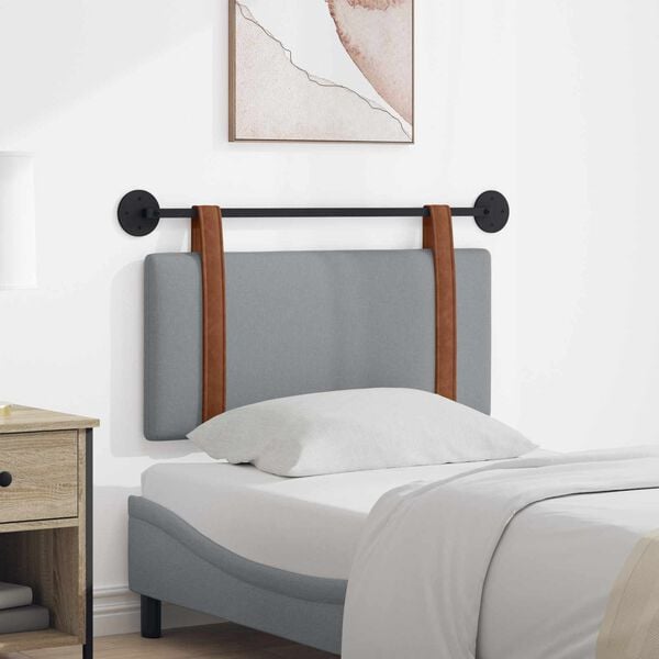 vidaXL Fali Fejt&aacute;mla Egysz&iacute;nű Vil&aacute;gossz&uuml;rke 90 x 55 x 5 cm Antik PU