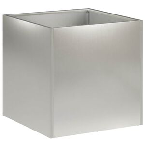 vidaXL Kerti cser&eacute;p Ez&uuml;st 45 x 45 x 45 cm Rozsdamentes Ac&eacute;l