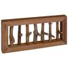 vidaXL Kab&aacute;t Kamp&oacute; Term&eacute;szetes 50 x 10 x 25 cm T&ouml;m&ouml;r Mahag&oacute;ni Fa