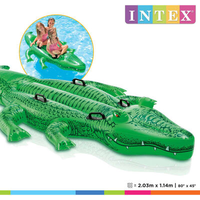 Intex óriás krokodil lovagló matrac 203 x 114 cm