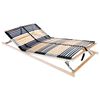 vidaXL L&eacute;calap Barna 140 x 190 cm T&ouml;m&ouml;r b&uuml;kkfa
