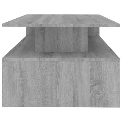 vidaXL szürke sonoma színű szerelt fa dohányzóasztal 90 x 60 x 42,5 cm