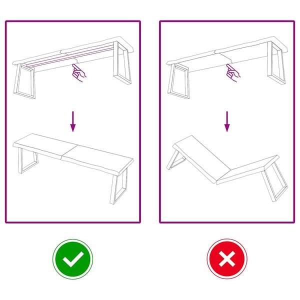 vidaXL s&ouml;t&eacute;tbarna kezelt t&ouml;m&ouml;r t&ouml;lgyfa asztallap 140x40x(2-6) cm