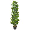 vidaXL z&ouml;ld, cserepes műbab&eacute;rfa 150 cm