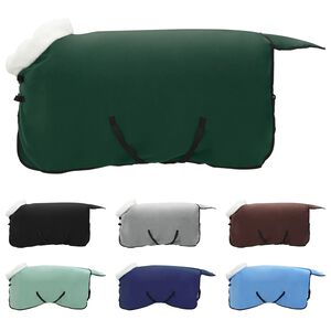 vidaXL L&oacute; Takar&oacute; Teljes s&ouml;t&eacute;t z&ouml;ld 85 cm Pol&aacute;r fleece