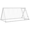 vidaXL sz&uuml;rke horganyzott ac&eacute;l csirkeketrec 200x105x91 cm