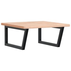 vidaXL ac&eacute;l &eacute;s t&ouml;m&ouml;r b&uuml;kkfa falra szerelhető mosd&oacute;polc