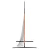 vidaXL Golf Edzőeszközök Fekete 213 x 213 cm Poliészter