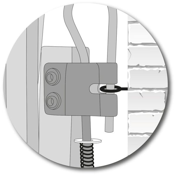 FLAMINGO Mont kihúzható fa kutyakorlát 107 x 83 cm