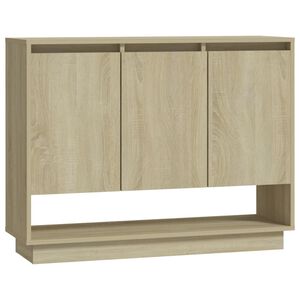 vidaXL sonoma t&ouml;lgy sz&iacute;nű szerelt fa t&aacute;lal&oacute;szekr&eacute;ny 97 x 31 x 75 cm