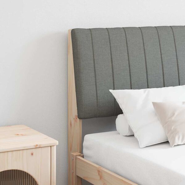 vidaXL K&aacute;rpitozott fejt&aacute;mla S&ouml;t&eacute;tsz&uuml;rke 150 cm T&ouml;m&ouml;r fenyőfa