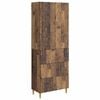 vidaXL Szekr&eacute;ny szett 2 pcs Antik Fa 66 x 34,5 x 90 cm Szerelt Fa