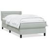 vidaXL vil&aacute;gossz&uuml;rke b&aacute;rsony rug&oacute;s &aacute;gy matraccal 100x220 cm
