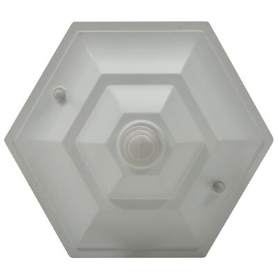 vidaXL 6 db fehér alumínium kerti állólámpa, E27, 110 cm