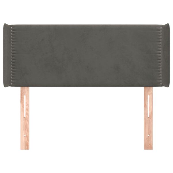 vidaXL s&ouml;t&eacute;tsz&uuml;rke b&aacute;rsony fejt&aacute;mla sz&aacute;rnyakkal 83x16x78/88 cm