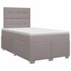 vidaXL Boxspring &aacute;gy matraccal T&oacute;psz&iacute;nű 120 x 200 cm Sz&ouml;vet