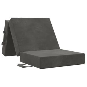 vidaXL &Ouml;sszecsukhat&oacute; kanap&eacute;&aacute;gy 75 x 63 x 45 cm S&ouml;t&eacute;tsz&uuml;rke