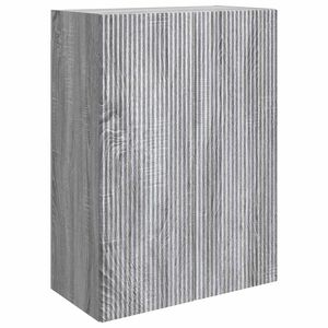 vidaXL Fali szekr&eacute;ny Sz&uuml;rke Sonoma 66 x 34,5 x 90 cm Szerelt Fa