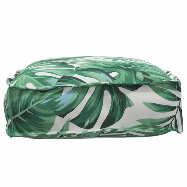 vidaXL Raklap p&aacute;rna &uuml;lőfel&uuml;lethez Vir&aacute;gos Lev&eacute;lminta 60 x 40 x 8 cm