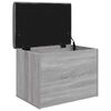 vidaXL sz&uuml;rke sonoma sz&iacute;nű szerelt fa t&aacute;rol&oacute;pad 62 x 42 x 45 cm
