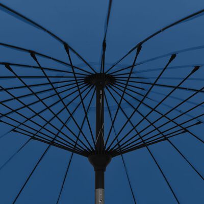 vidaXL azúrkék kültéri napernyő alumíniumrúddal 270 cm