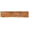 vidaXL t&ouml;m&ouml;r ak&aacute;cfa t&eacute;glalap alak&uacute; fali polc 100 x 20 x 2,5 cm