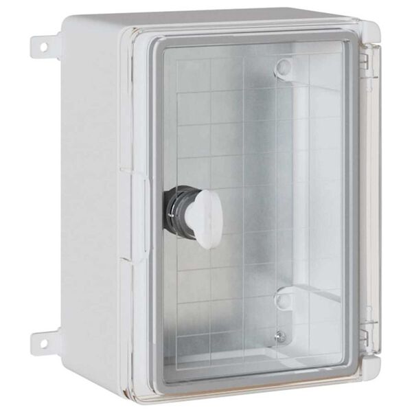 vidaXL Vezérlőszekrény Szürke 18 x 13 x 24 cm ABS Műanyag