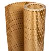 vidaXL vil&aacute;gosbarna polyrattan erk&eacute;lyparav&aacute;n 400x90 cm