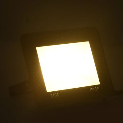 vidaXL meleg fehér fényű LED-es reflektor 50 W