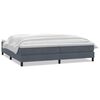 vidaXL s&ouml;t&eacute;tsz&uuml;rke b&aacute;rsony rug&oacute;s &aacute;gy matraccal 200x210 cm